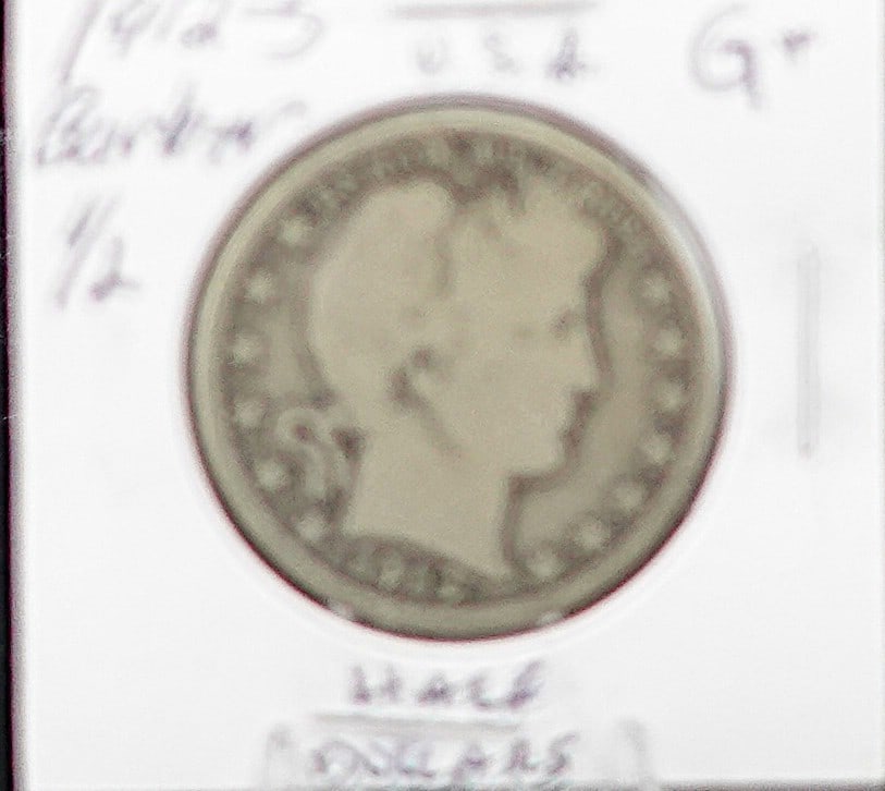 (2) Barber Half Dollars - 3