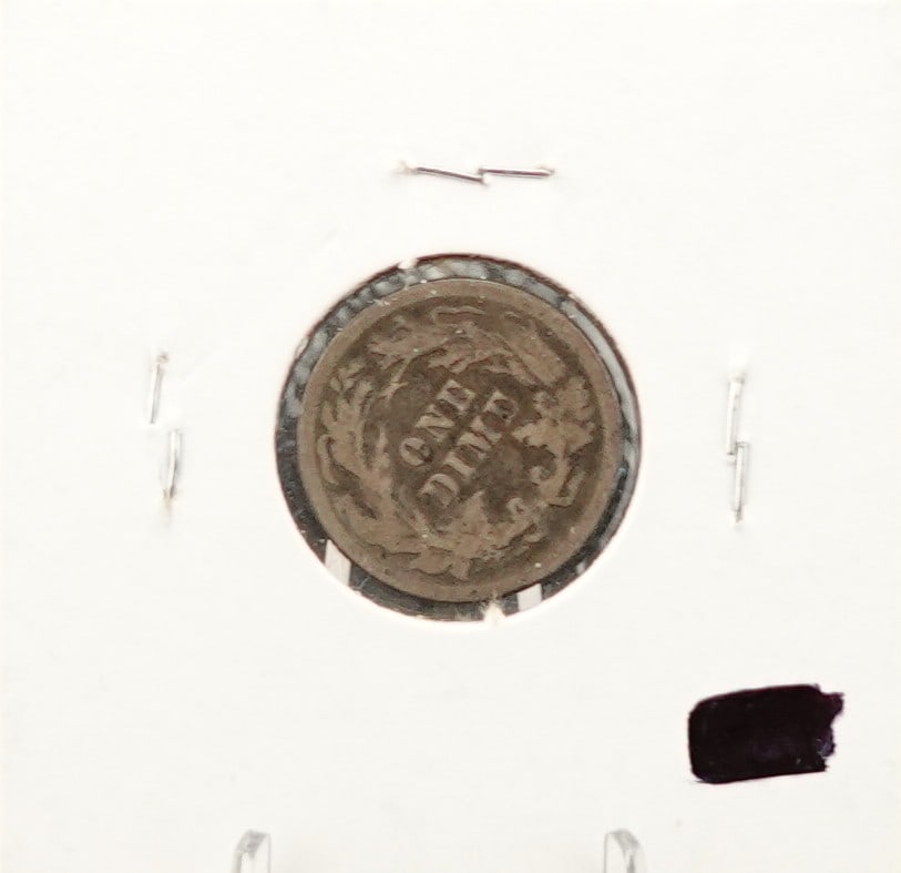 1889 Seated Dime - 2