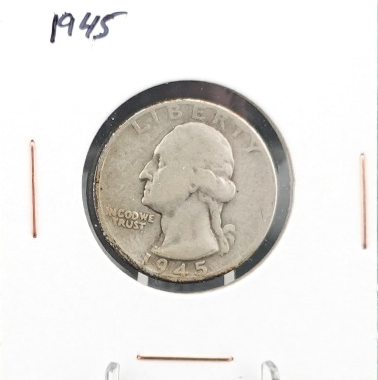 1945 and 1945-S Washington Quarters (1 of 4)