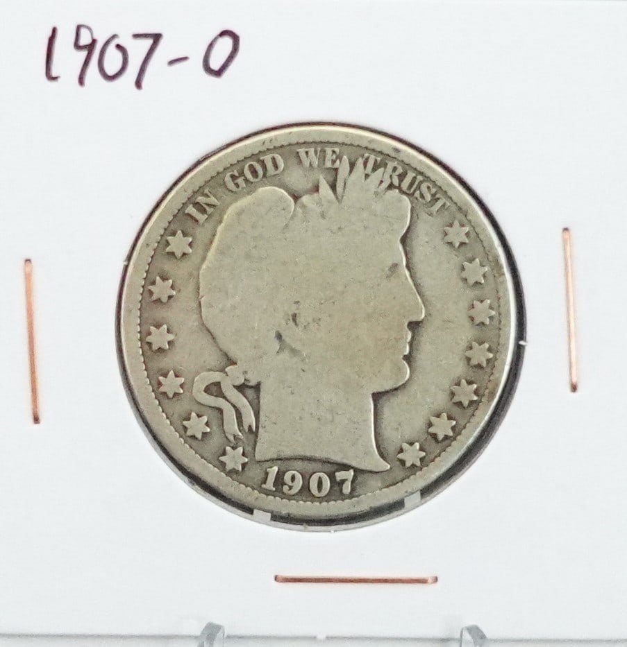 1907-O Barber Half Dollar (1 of 2)