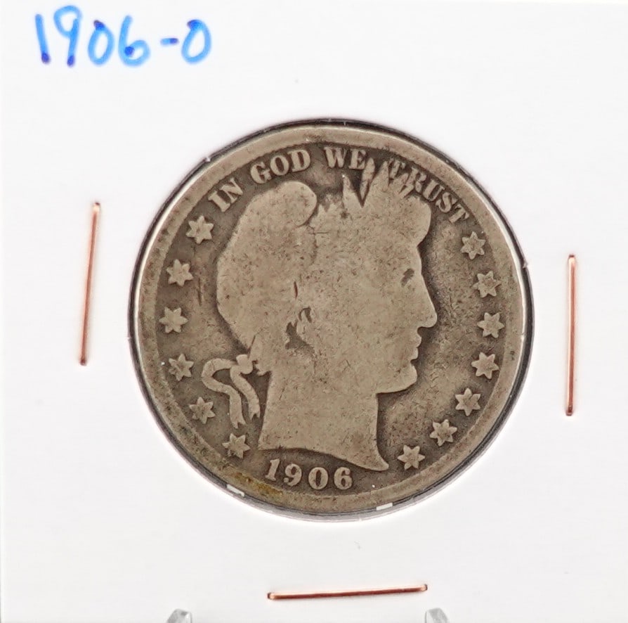 1906-D Barber Half Dollar (1 of 2)