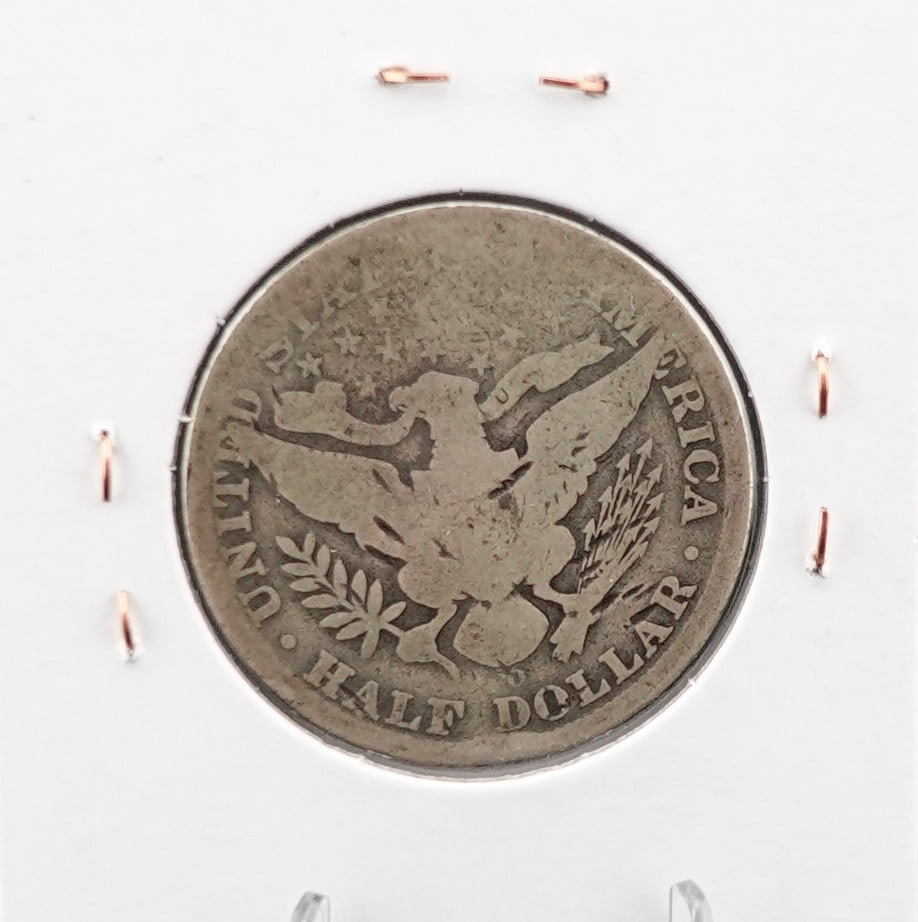 1906-D Barber Half Dollar - 2