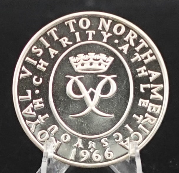 1966 Prince Phillip N. American Visit Medal - 2