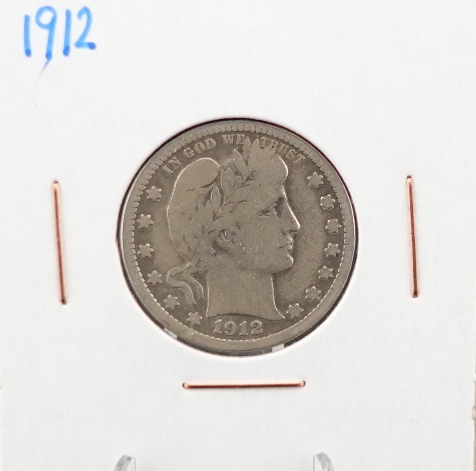 1912 Barber Quarter (1 of 2)