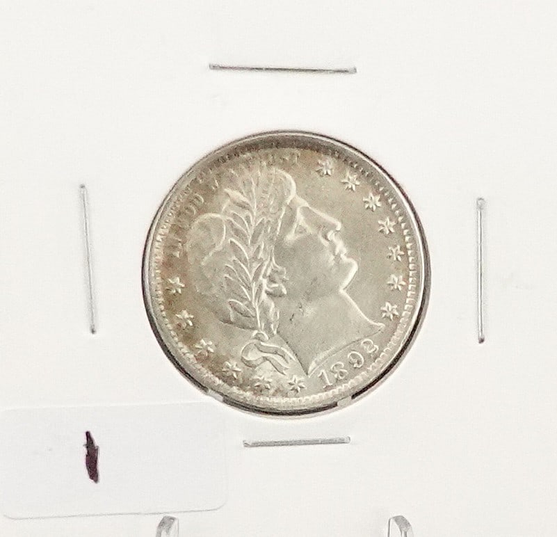1892 Barber Quarter (1 of 2)