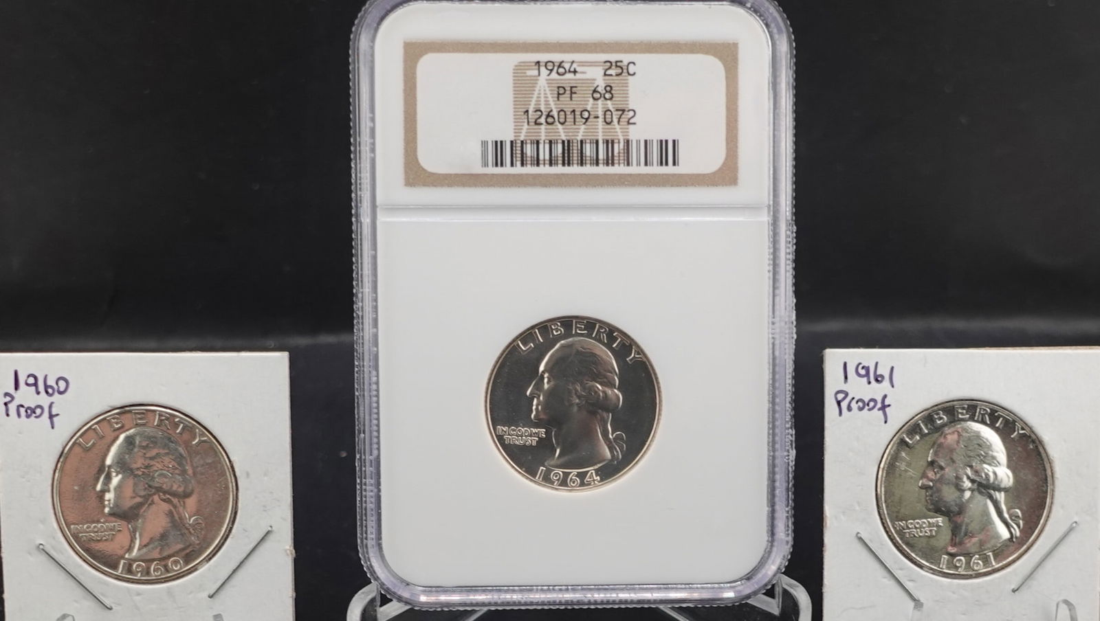 (3) Proof Washington Quarter (1 of 2)