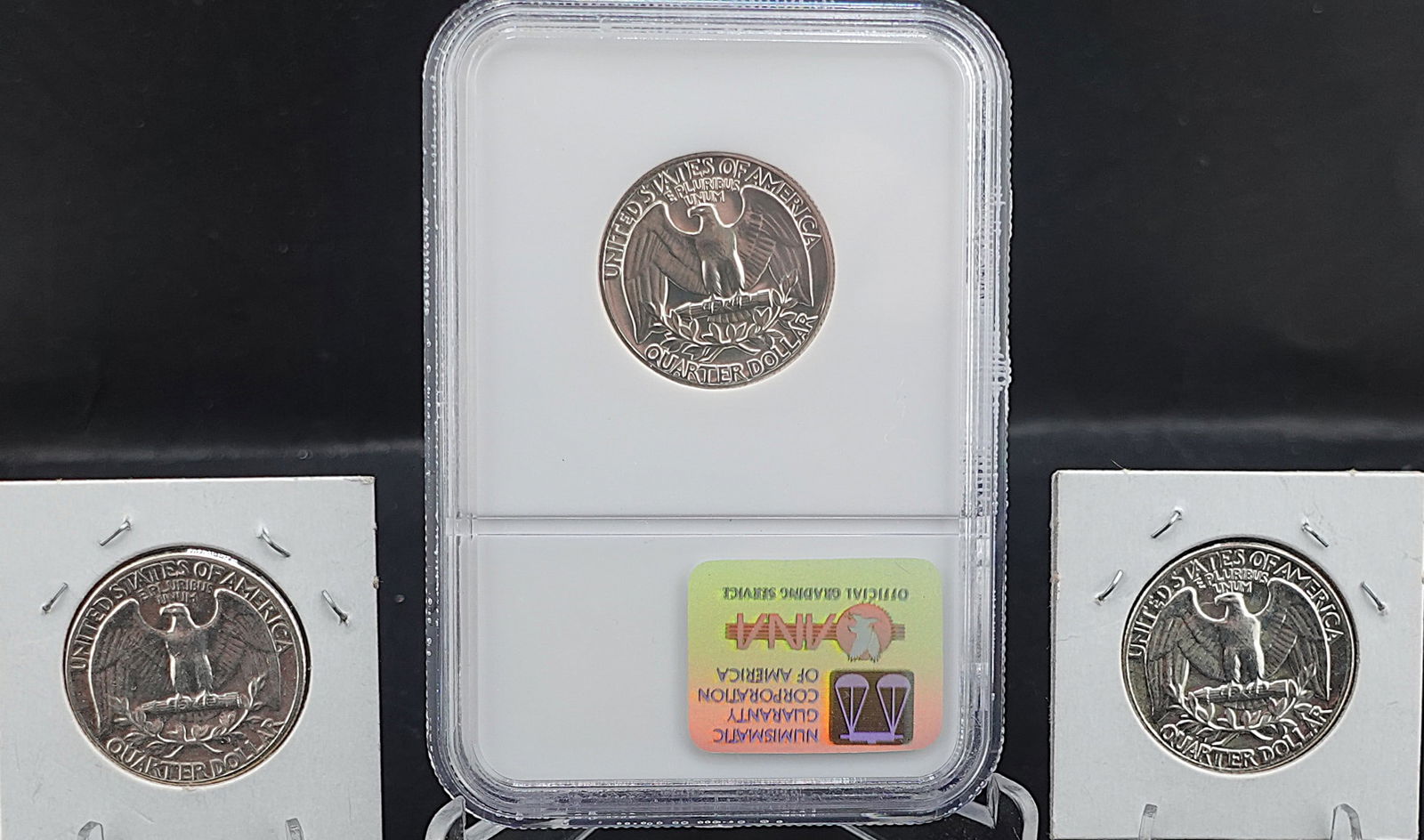 (3) Proof Washington Quarter - 2