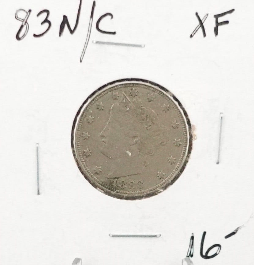1883 V Nickel (1 of 2)
