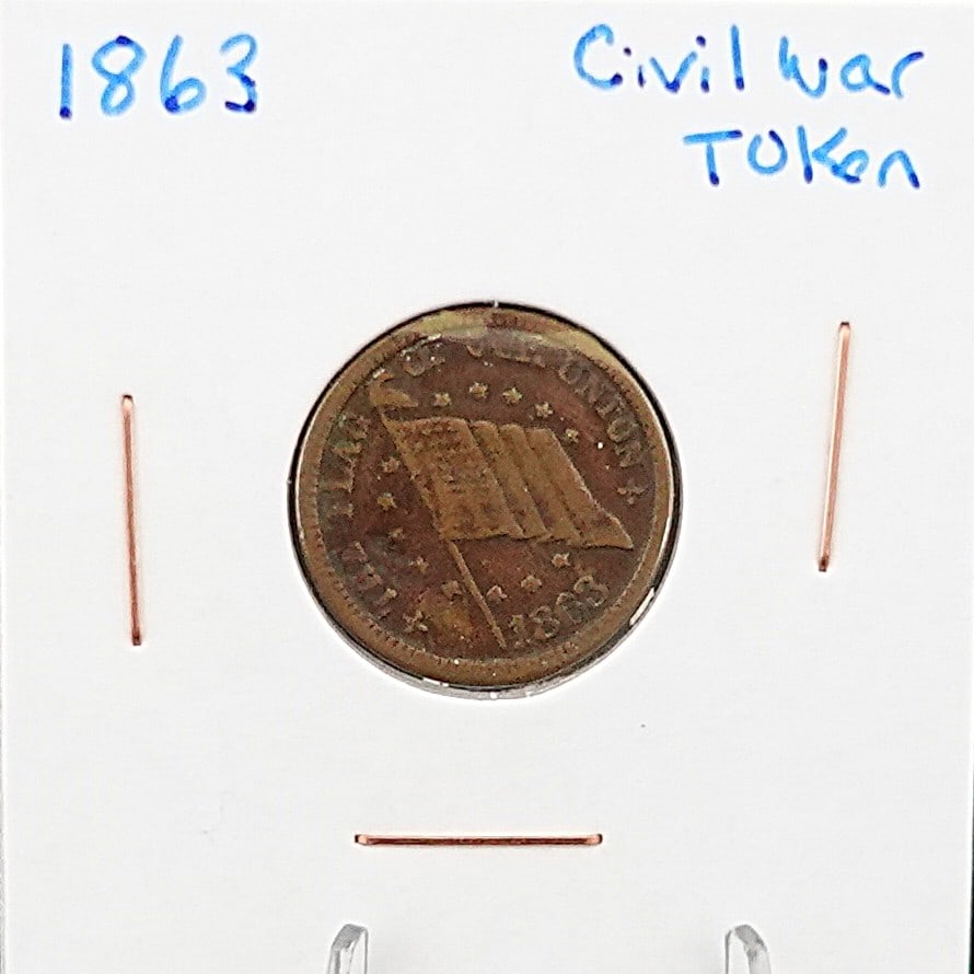 1863 Civil War Token (1 of 2)