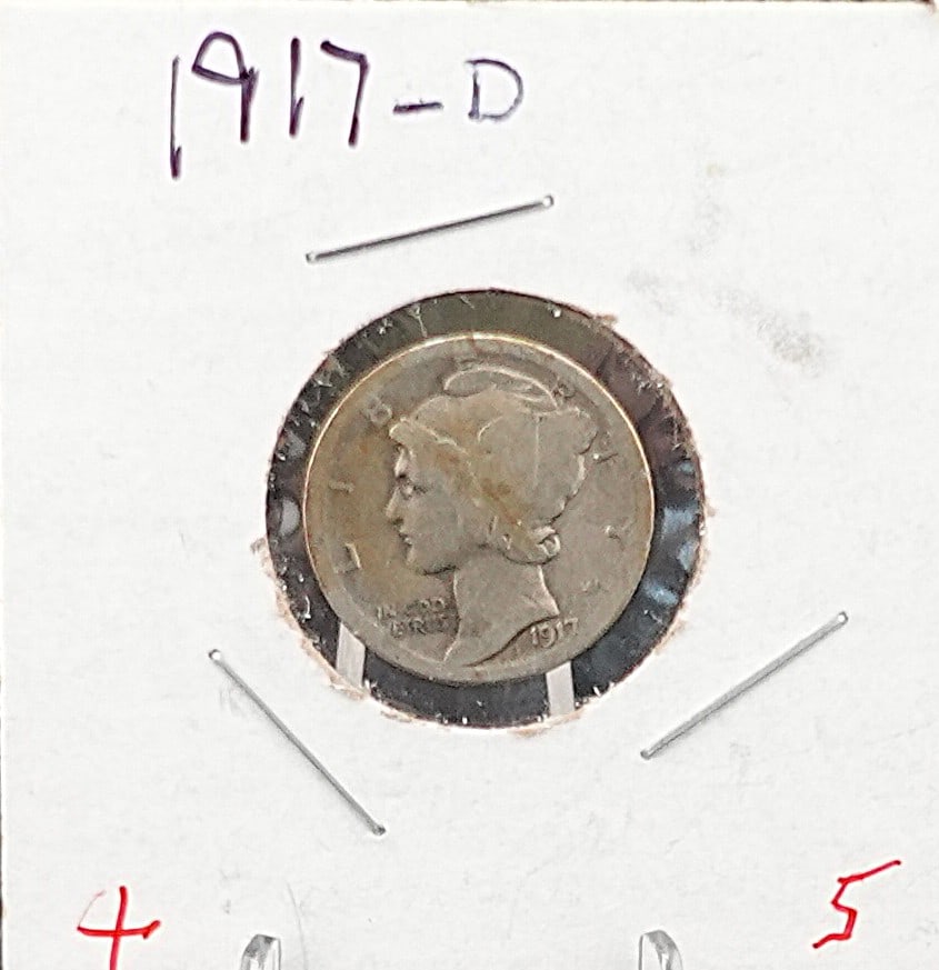 1917-D Mercury Dime (1 of 2)