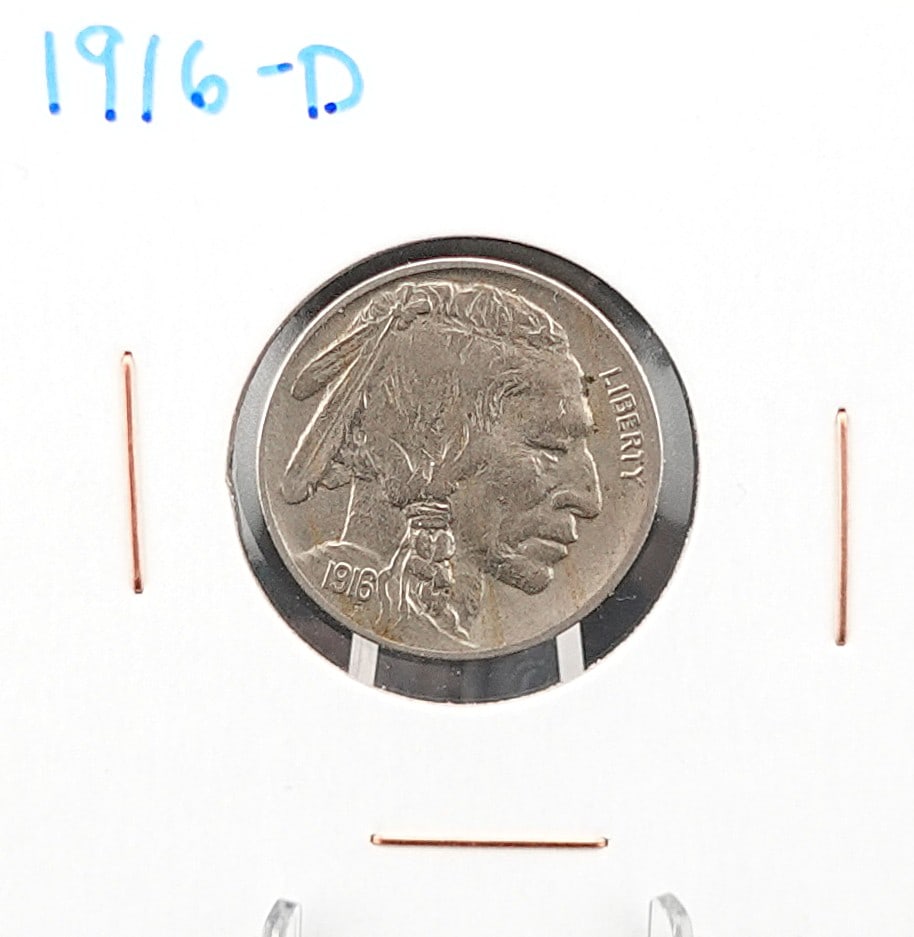 1916-D Buffalo Nickel (1 of 2)