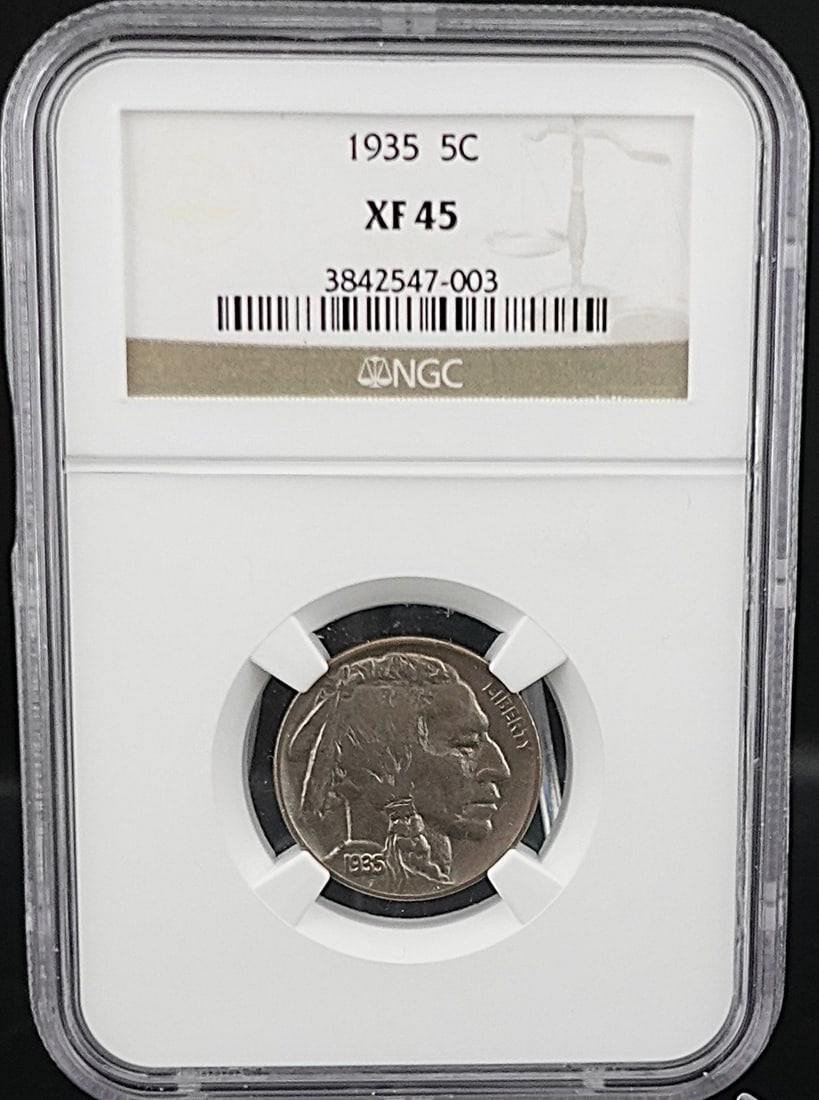 1935 Buffalo Nickel (1 of 2)