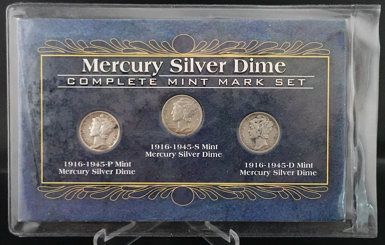 Mercury Silver Dime Mint Mark Set (1 of 2)