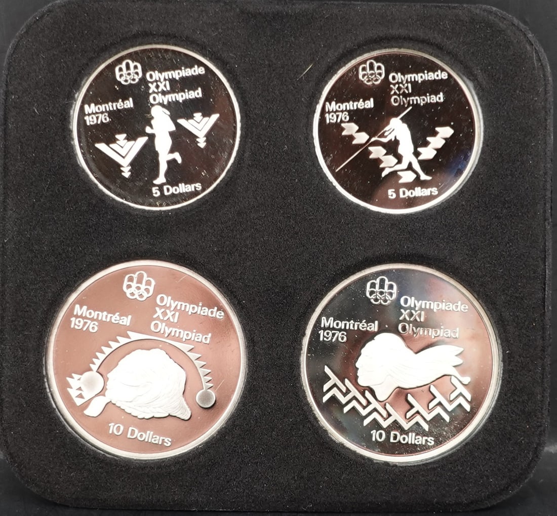 (7) Sets of the Montreal 1976 Olympic Coins - 10