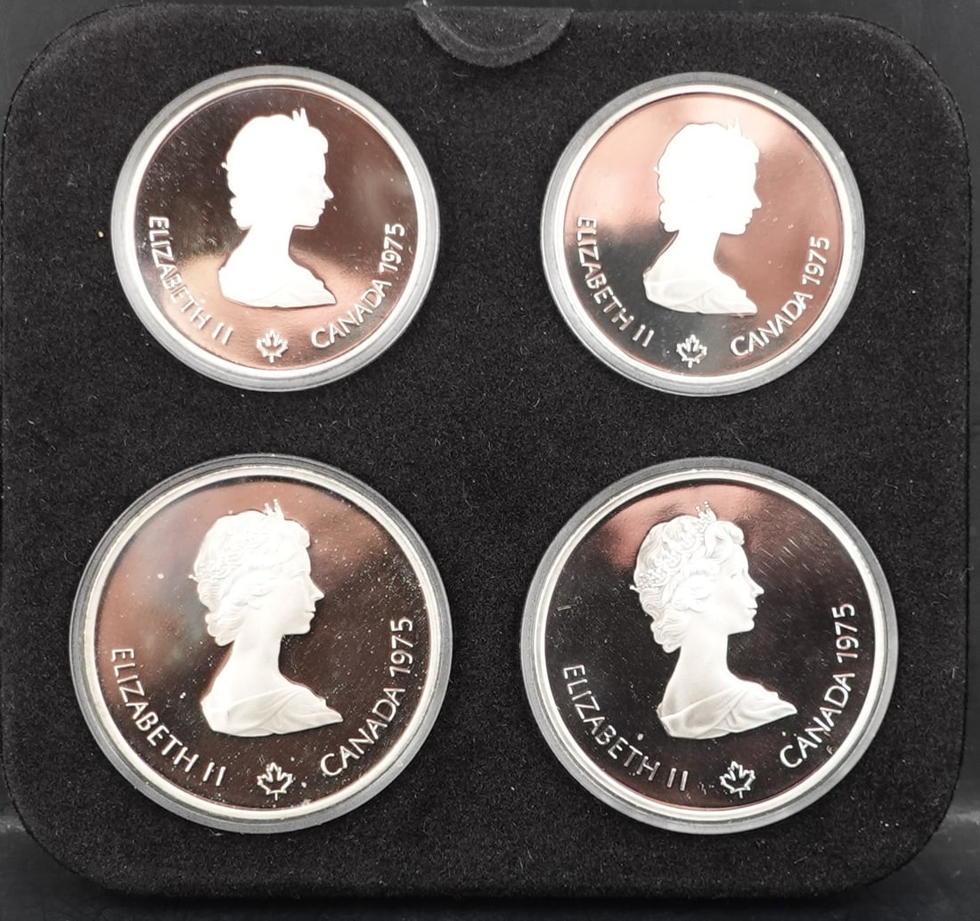 (7) Sets of the Montreal 1976 Olympic Coins - 12