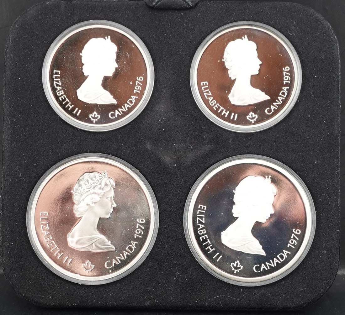 (7) Sets of the Montreal 1976 Olympic Coins (1 of 18)