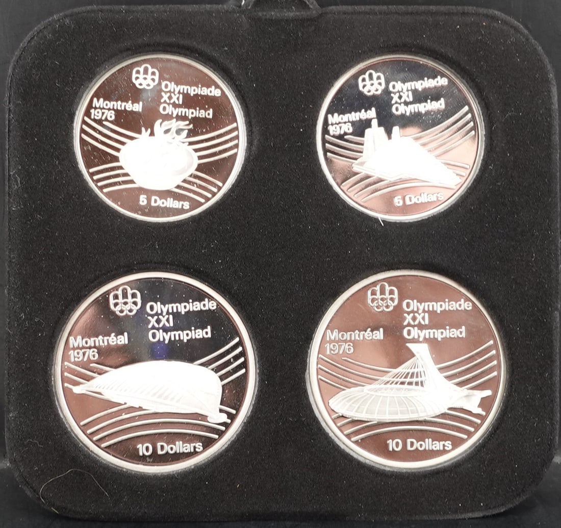 (7) Sets of the Montreal 1976 Olympic Coins - 4