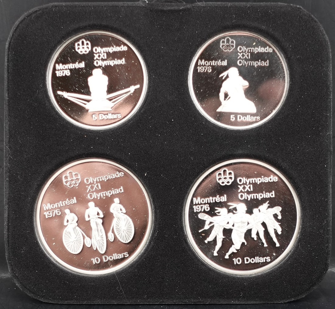 (7) Sets of the Montreal 1976 Olympic Coins - 6