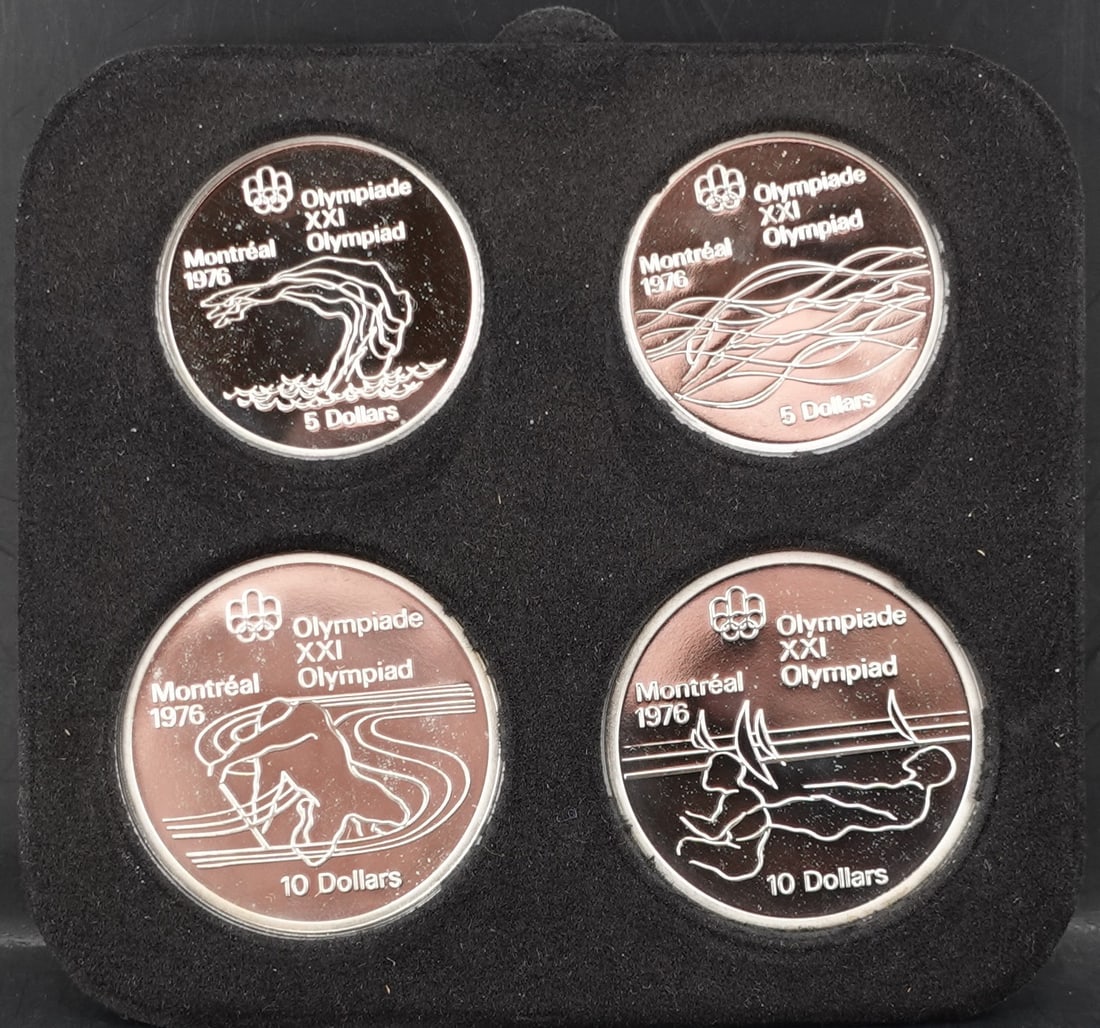 (7) Sets of the Montreal 1976 Olympic Coins - 8