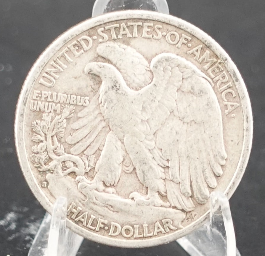 1936-S Walking Liberty Half Dollar: Nice Semi-Key Date! Low Estimate: 40High Estimate: 60