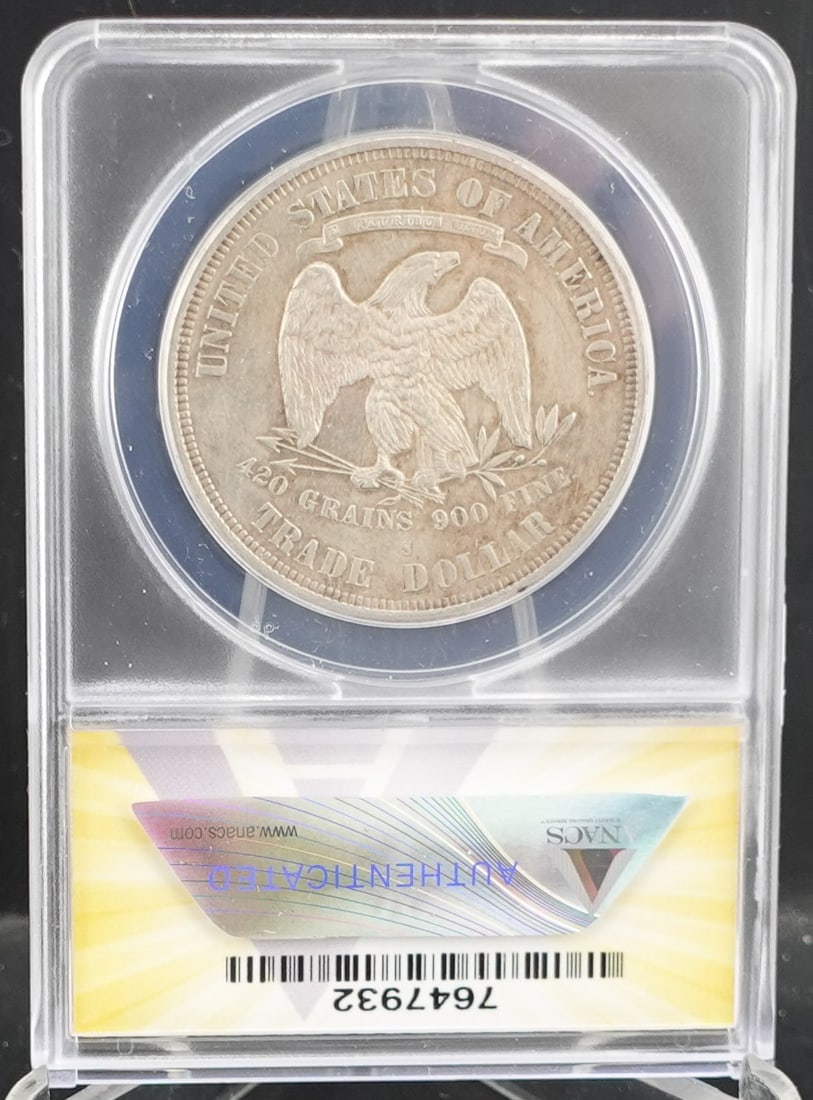 1875-S Trade Dollar - 2