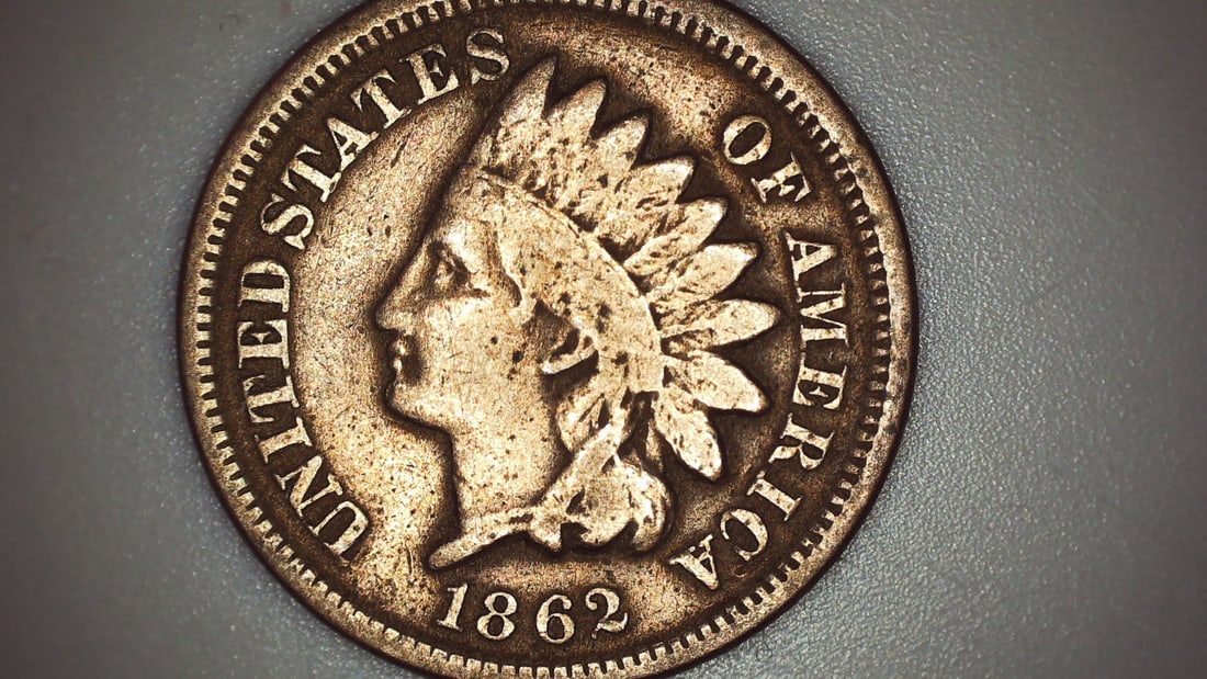 (2) 1862 and 1863 Indian Head Cent - 7