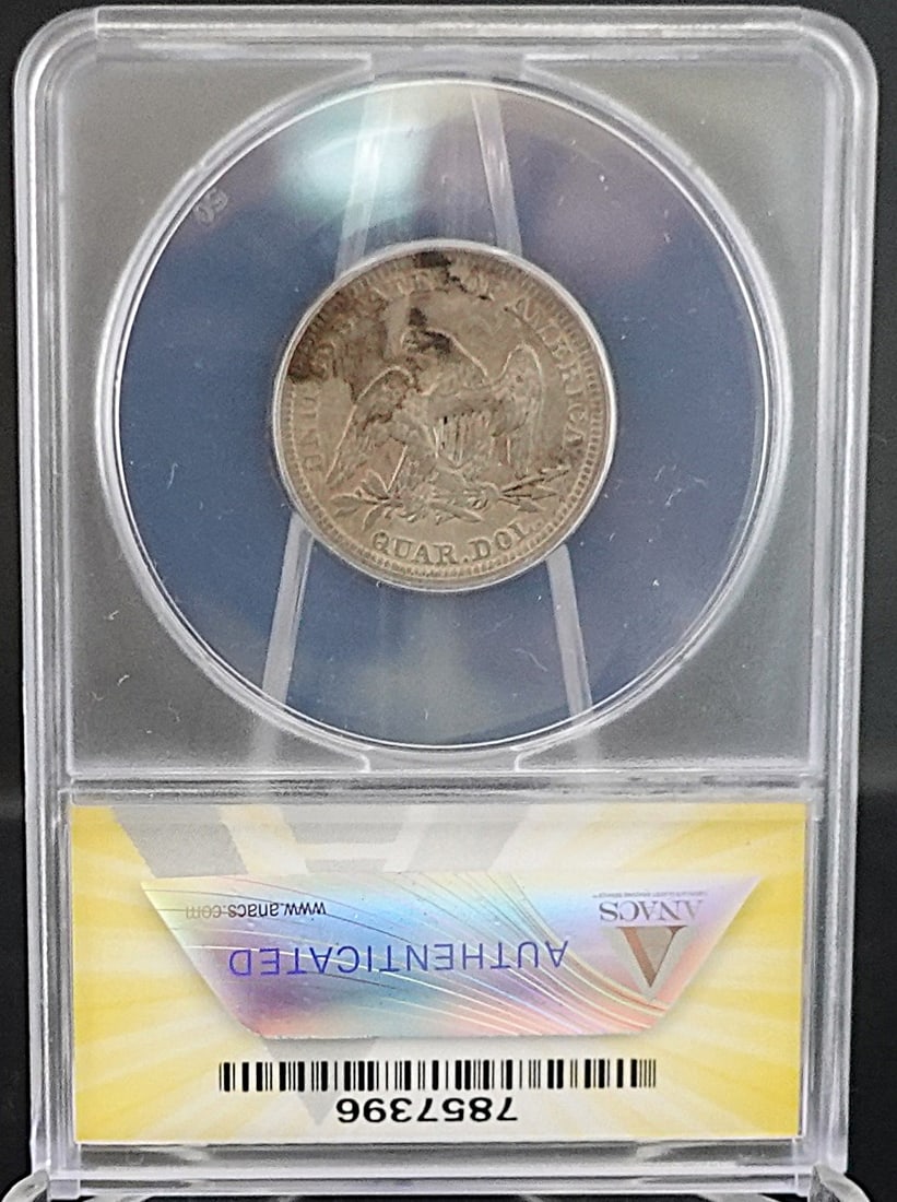 1854 Seated Quarter - 2