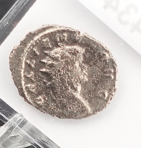 Gallinus Roman Coin: The dates are AD 253-268 Low Estimate: 50High Estimate: 100
