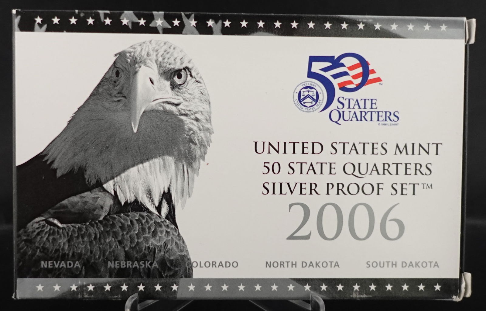 2006 US Silver Mint Proof Set: These are the State Quarters Low Estimate: 90High Estimate: 120