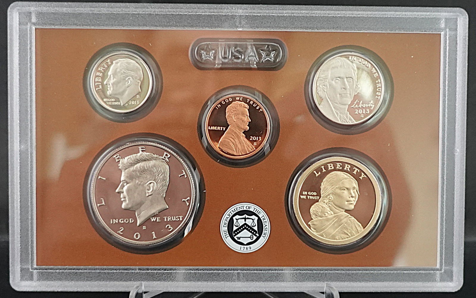 2013 14 Coin US Mint Proof Set - 7