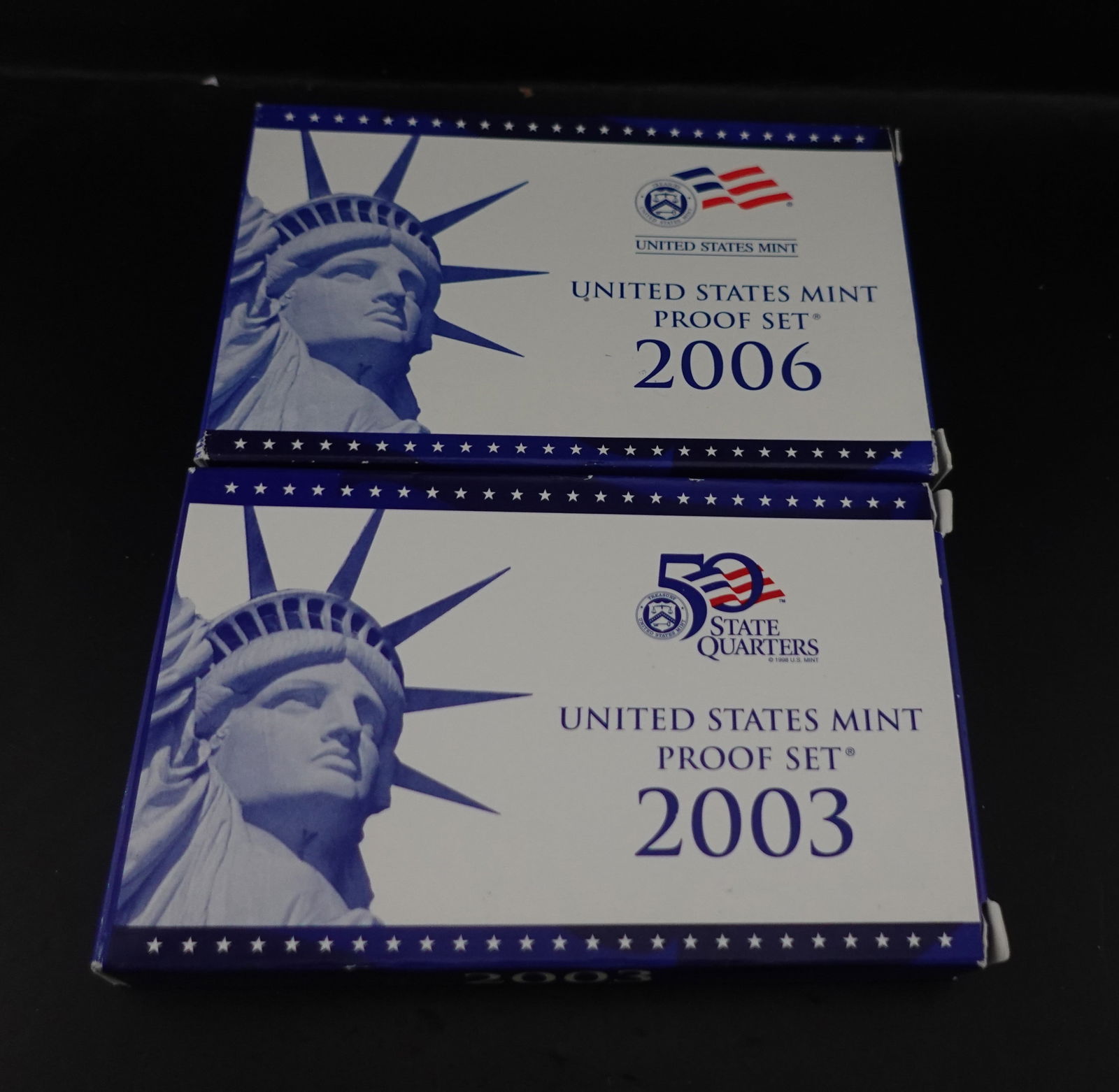 (2) 10 Coin US Mint Proof Sets: (2) 10 Coin US Mint Proof Sets High Estimate: 40 Low Estimate: 30