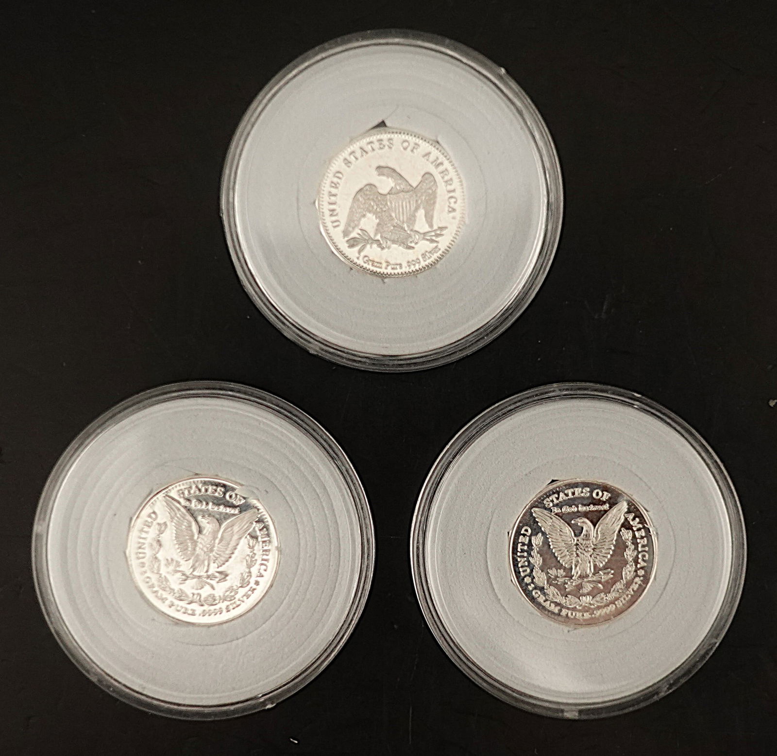 (3) Silver Rounds - 2