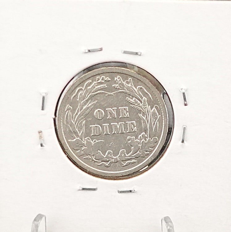 1906 Barber Dime - 2
