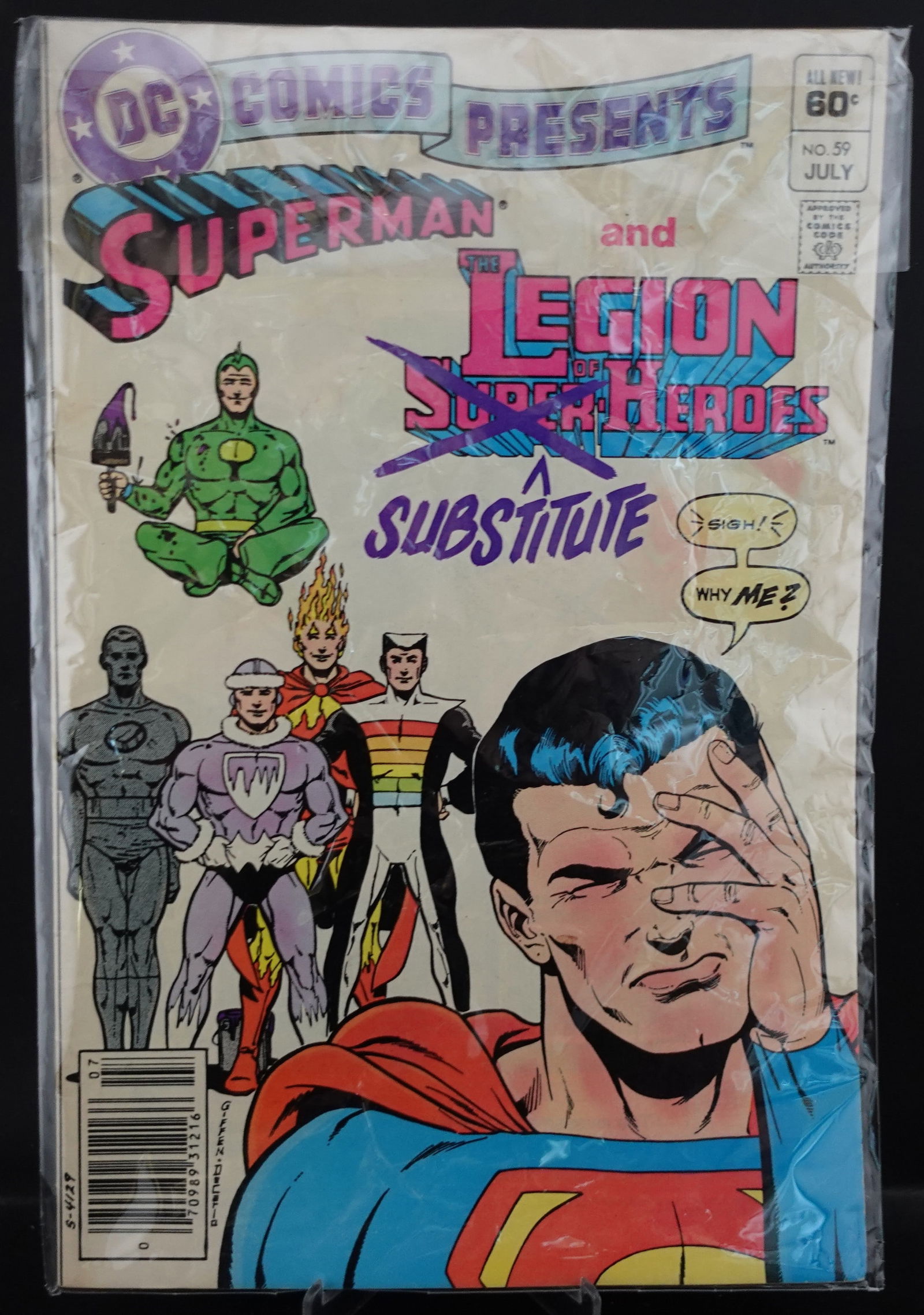 DC Comics Superman and the Legion of Substitute Heroes: Great Comic! High Estimate: 50 Low Estimate: 30