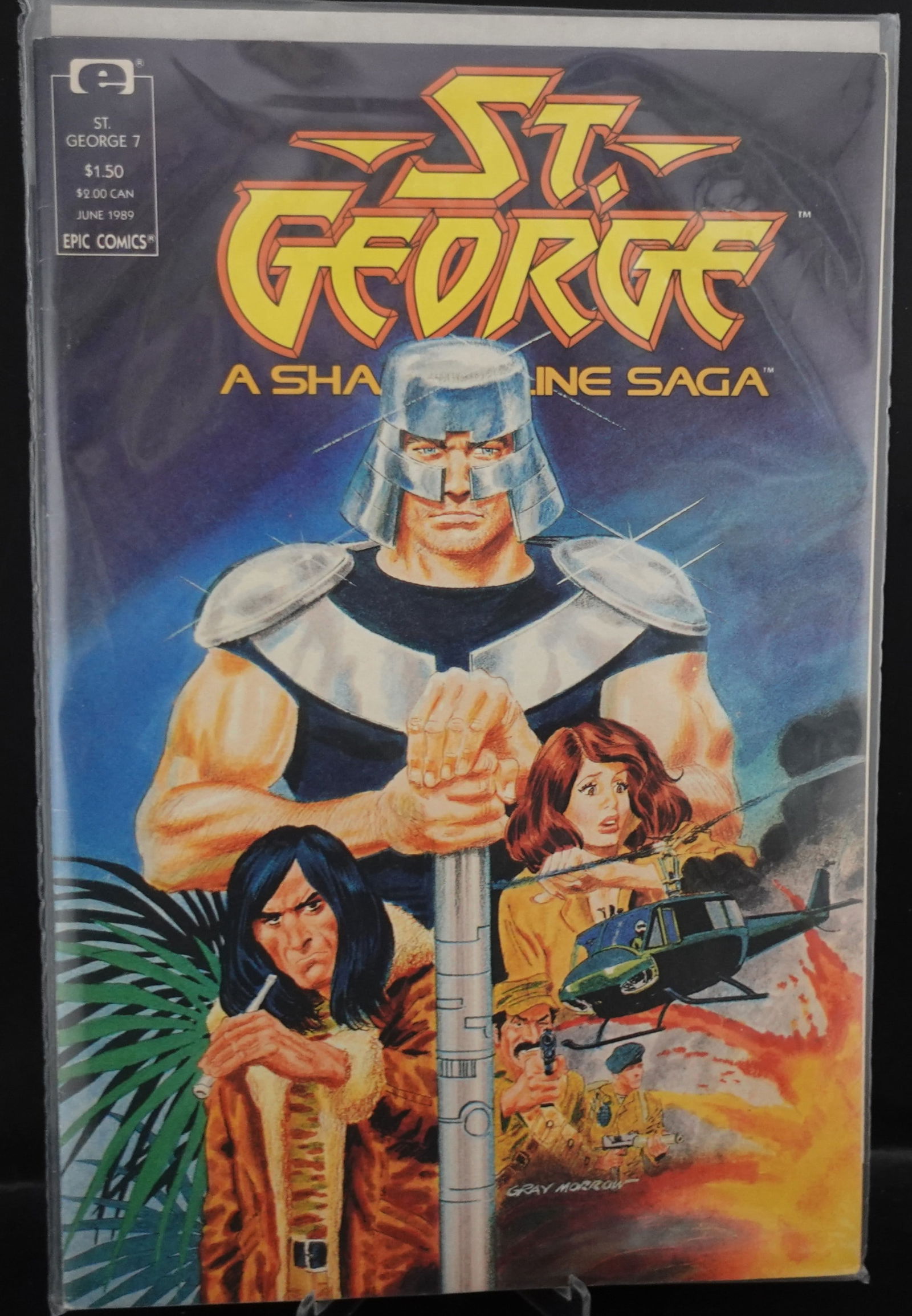 Epic Comics St. George Shadow line Saga Number 7: Epic Comics St. George Shadow line Saga Number 7 High Estimate: 50Low Estimate: 30