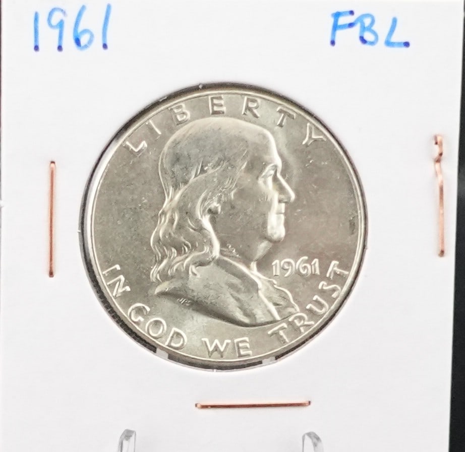 1961 Franklin Half Dollar: This is an Excellent Coin! Low Estimate: 40High Estimate: 60