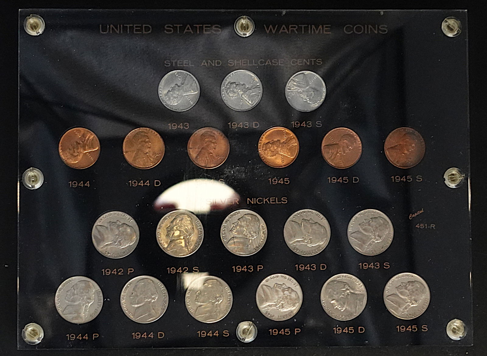 US War Time Coin Set: These coins are High Grade! Beautiful Luster! Low Estimate: 50.00High Estimate: 100.00