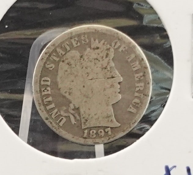 (2) Barber Dimes - 3