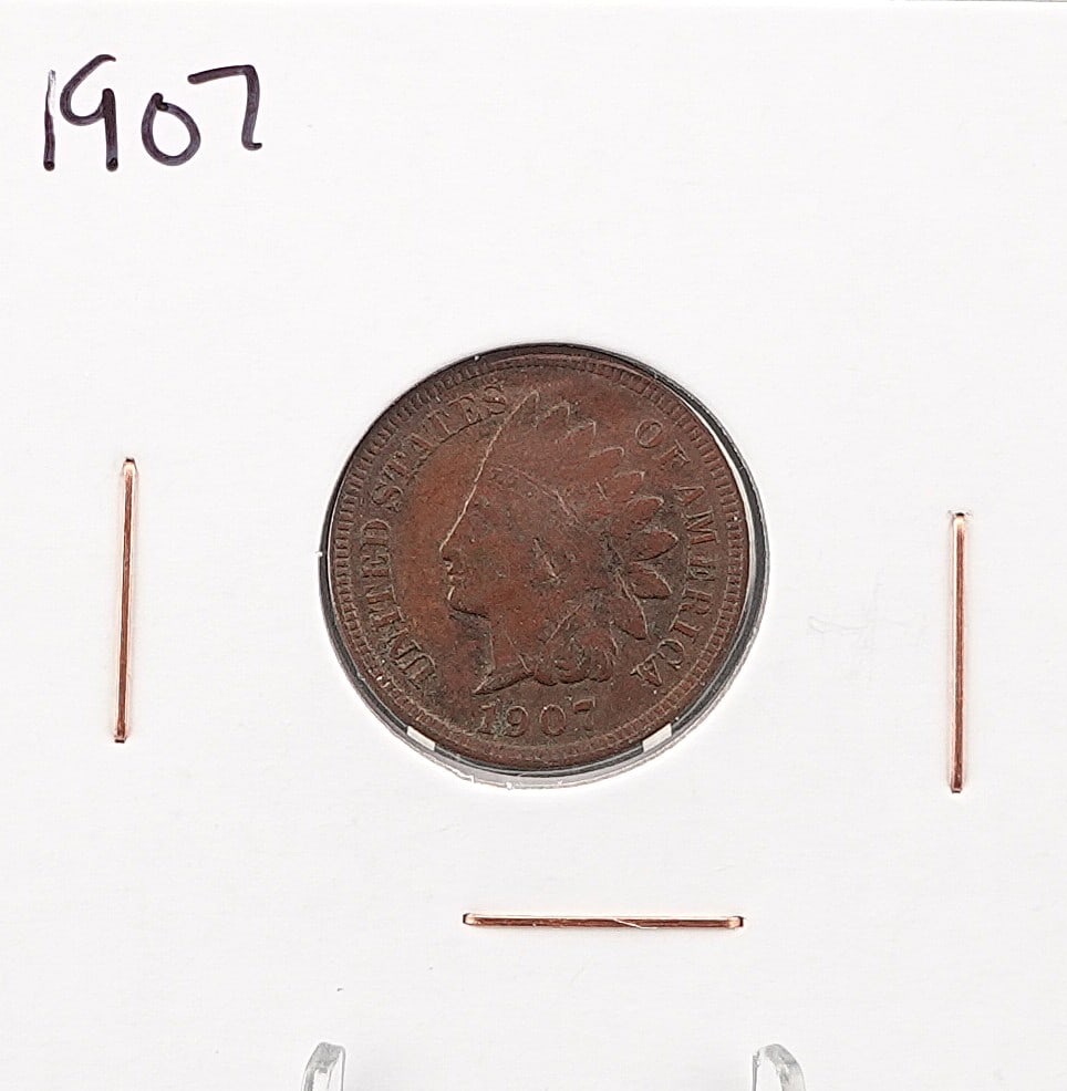 1907 Indian Head Cent (1 of 2)