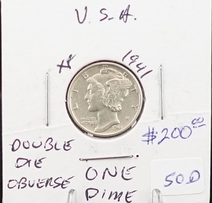 1941 Mercury Dime (1 of 6)