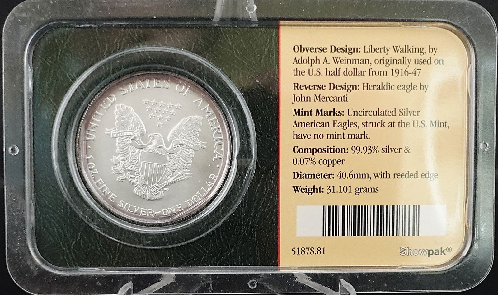 2004 American Silver Eagle - 2