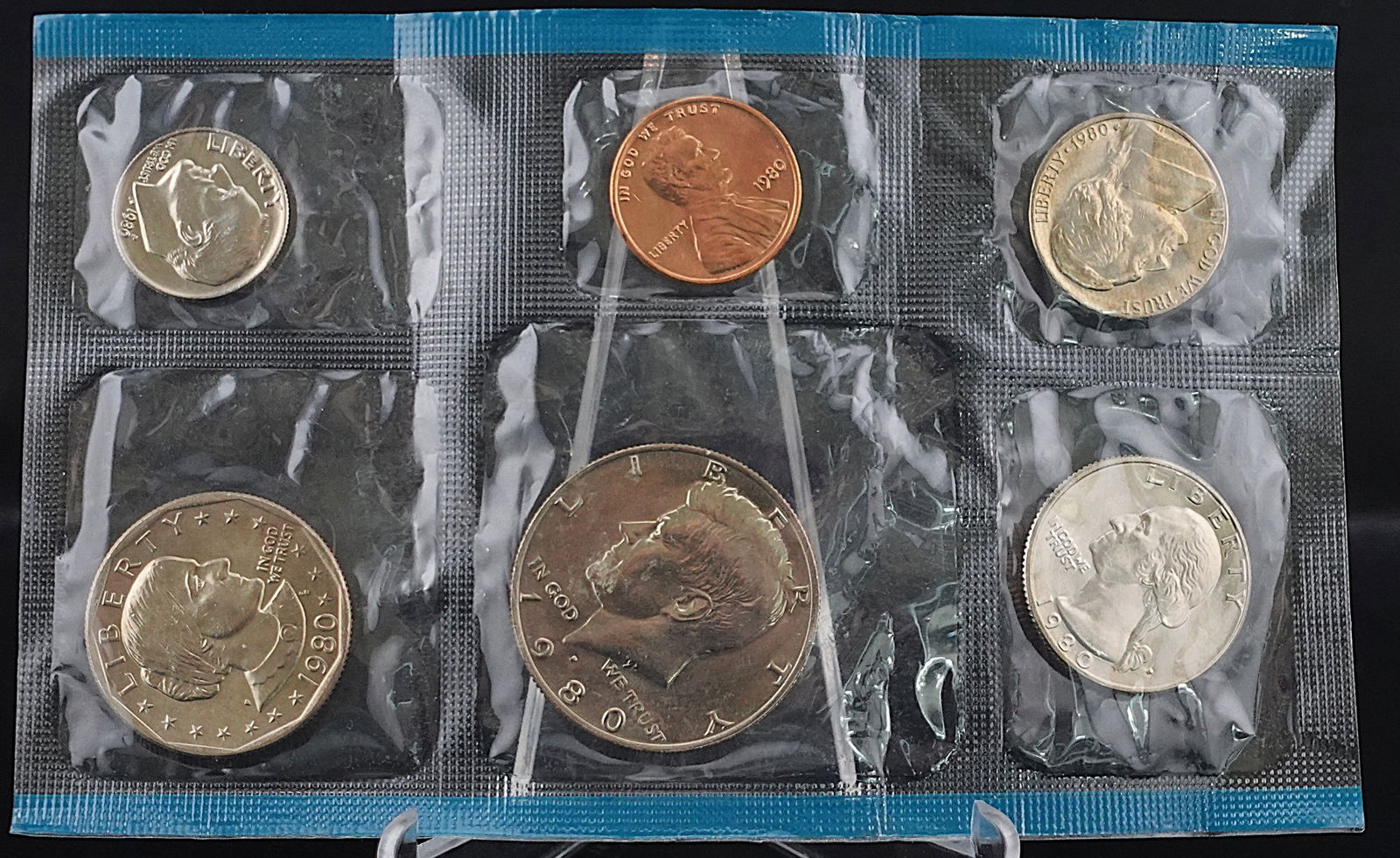 1980 P and D Mint Proof Set: Brand New High Estimate: 30Low Estimate: 20
