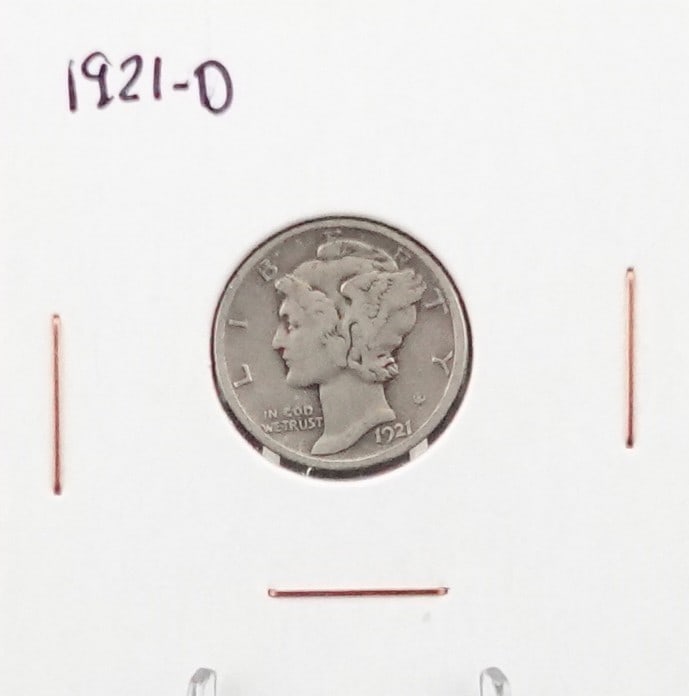 1921-D Mercury Dime (1 of 2)