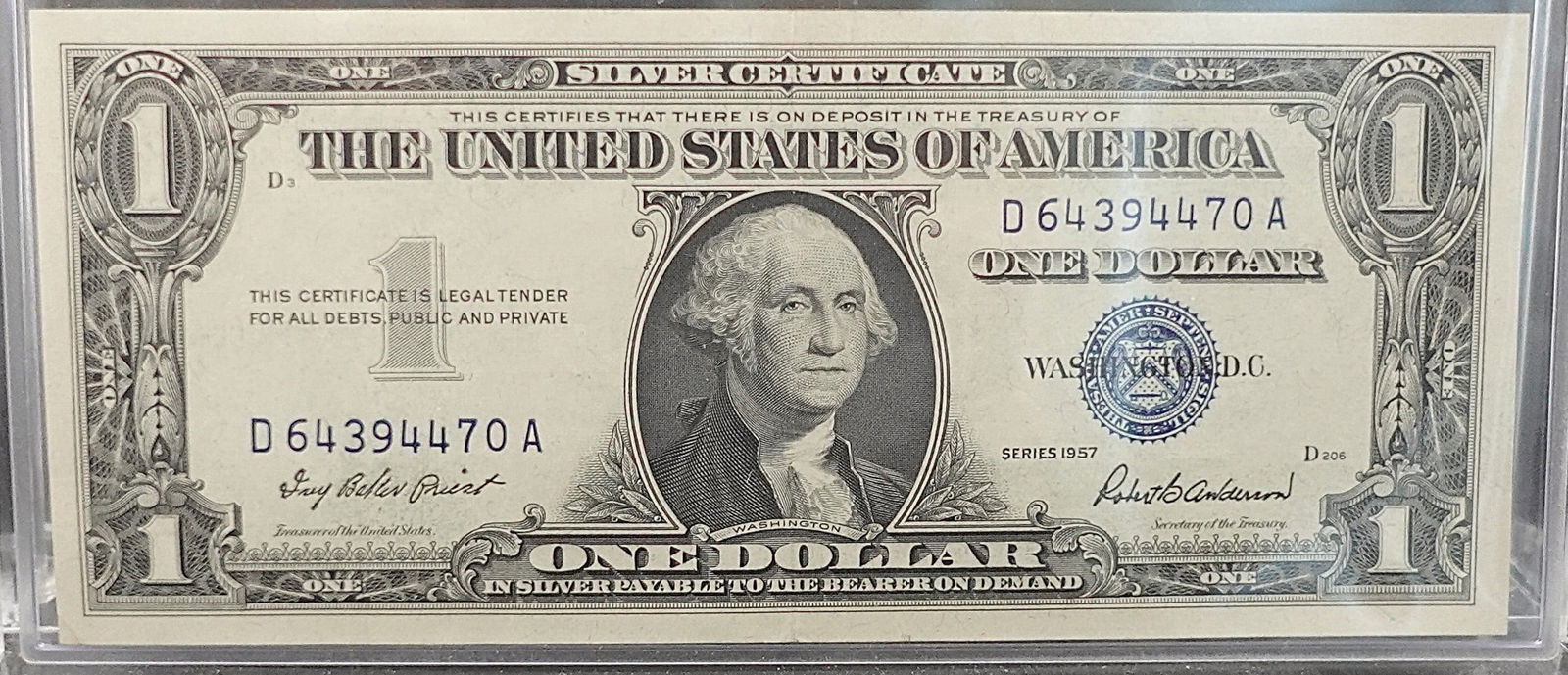 (2) 1957 $1 Notes - 3