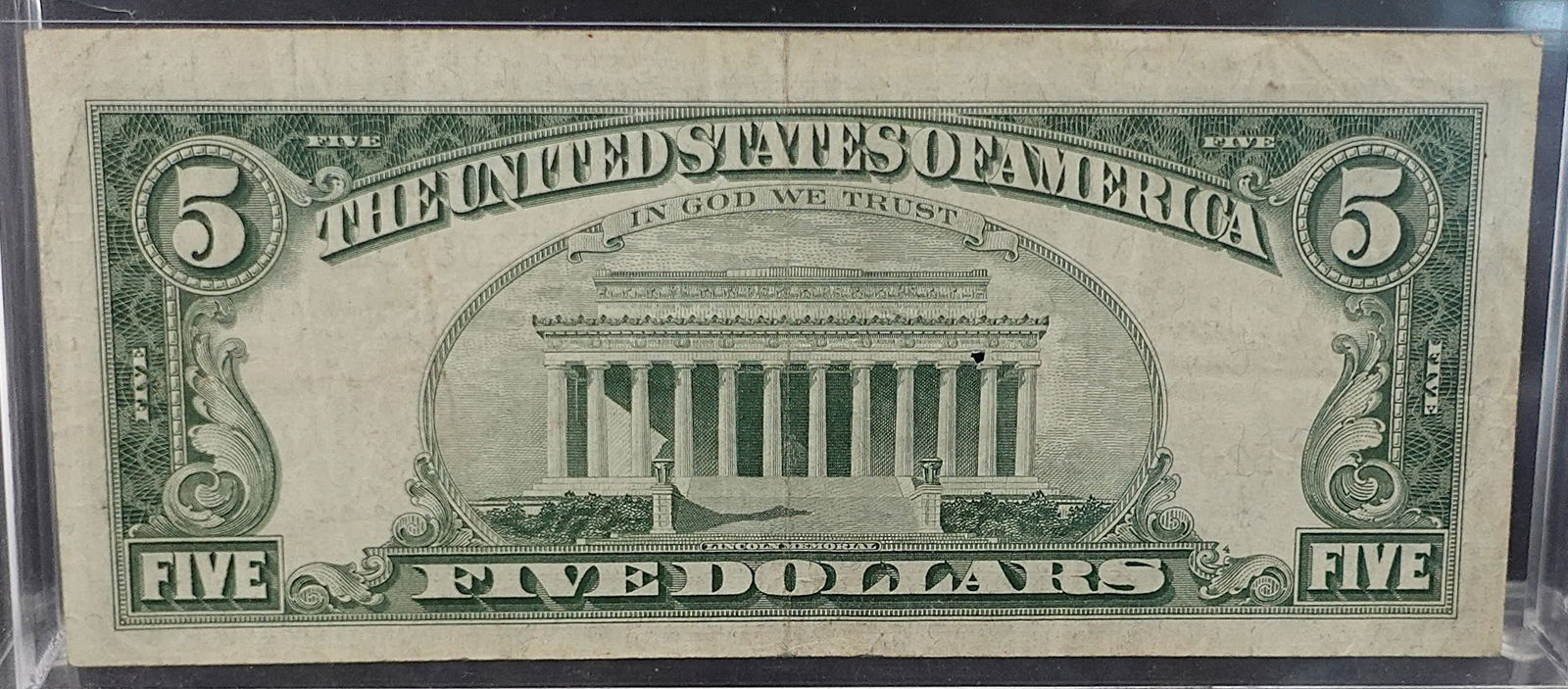 1963 $5 Red Seal Note - 2