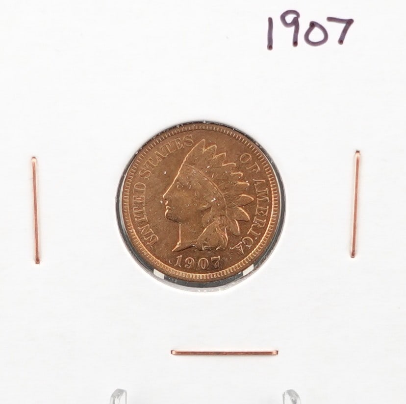 1907 Indian Head Cent (1 of 2)