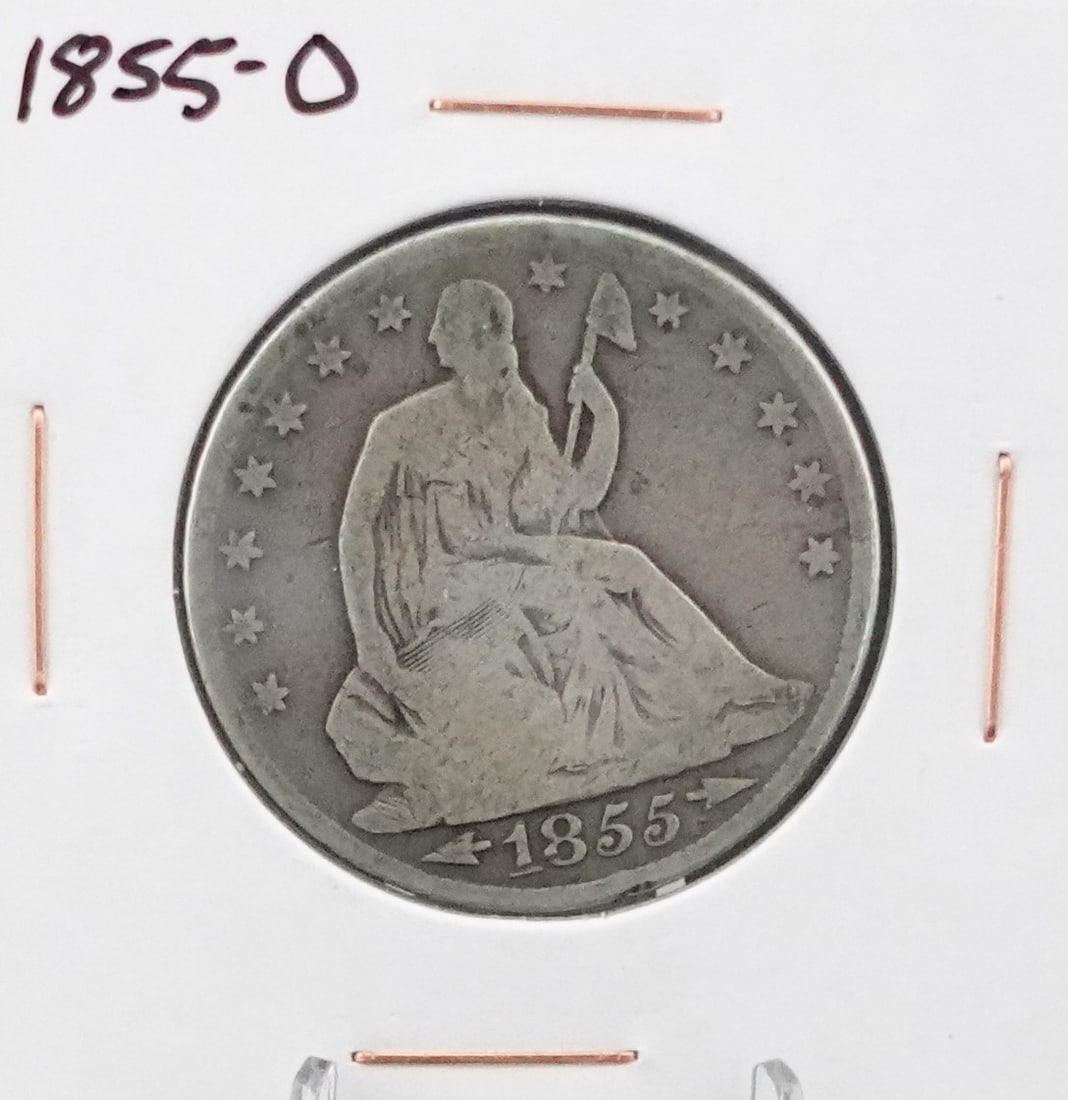 1855-O Seated Half Dollar (1 of 2)