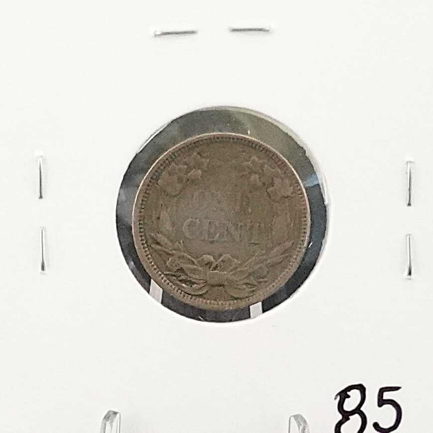 1858 Flying Eagle Cent - 2