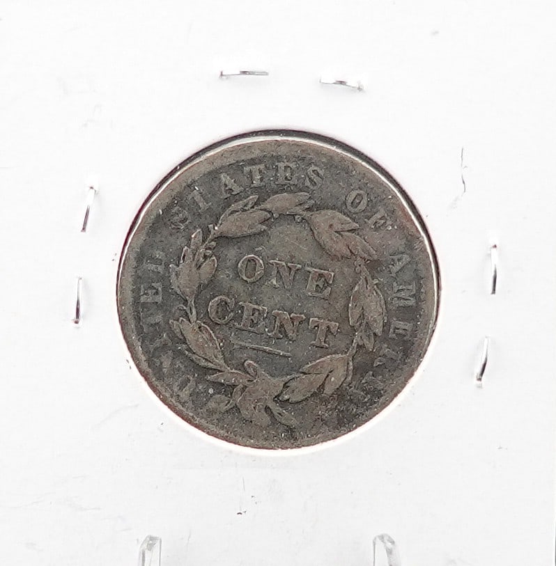 1838 Coronet Large Cent - 2