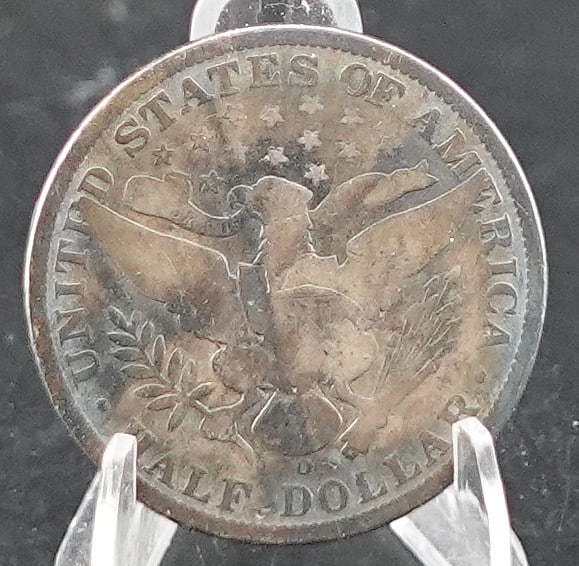 1908-O Barber Half Dollar - 2